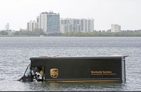 sfl-ups-truck-in-biscayne-bay-20120627-001-jpg.53475