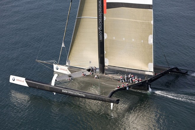 Bmw oracle sailing trimaran #5