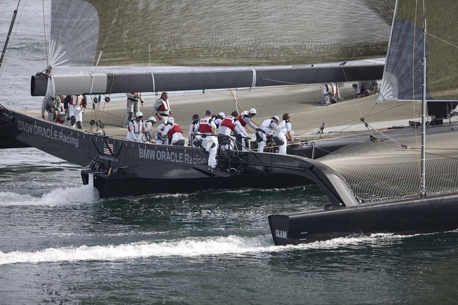 Bmw oracle sailing trimaran #7