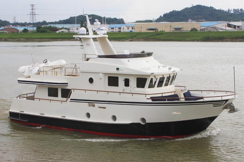 55 trawler yacht