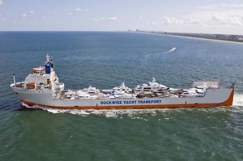 dock express yacht transport