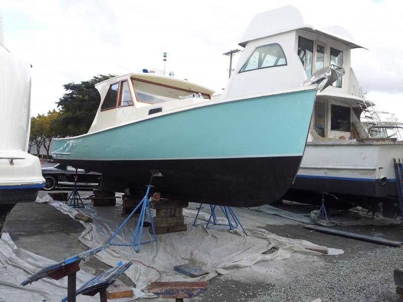 Rebuild of a Classic Maine Lobster Boat. - General ...