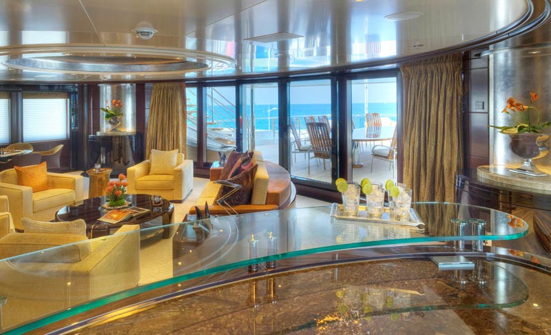 eminence yacht below deck