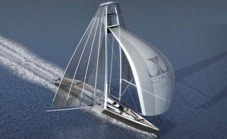 Radical New Sailboat Concept: Twin-Masted Swing Sail 