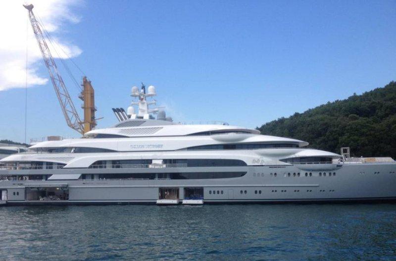fincantieri victory ocean superyacht 140m delivered yachtforums italiani trieste yard