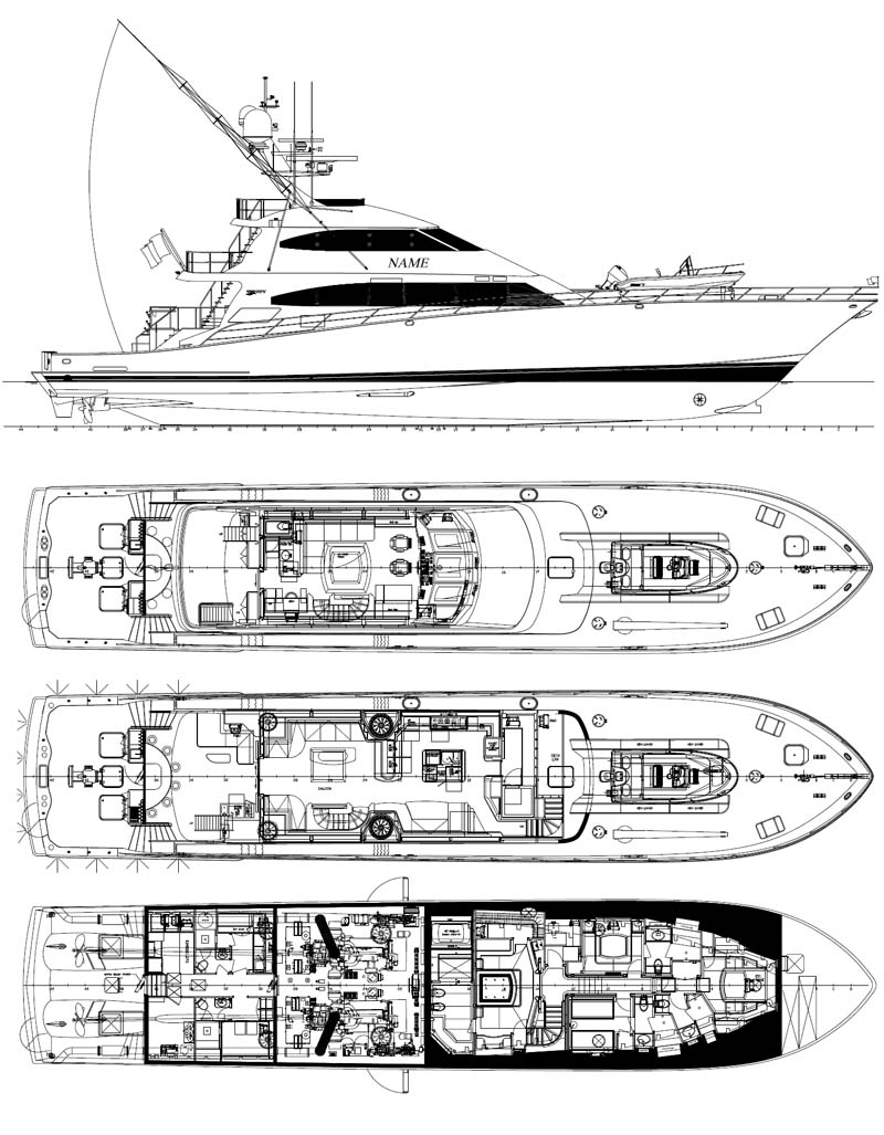 Review: Trinity Yachts 122' Sportfish "Mary P" Page 3 ...